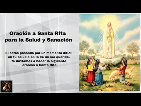 Oración a Santa Rita por la salud: pide su intercesión